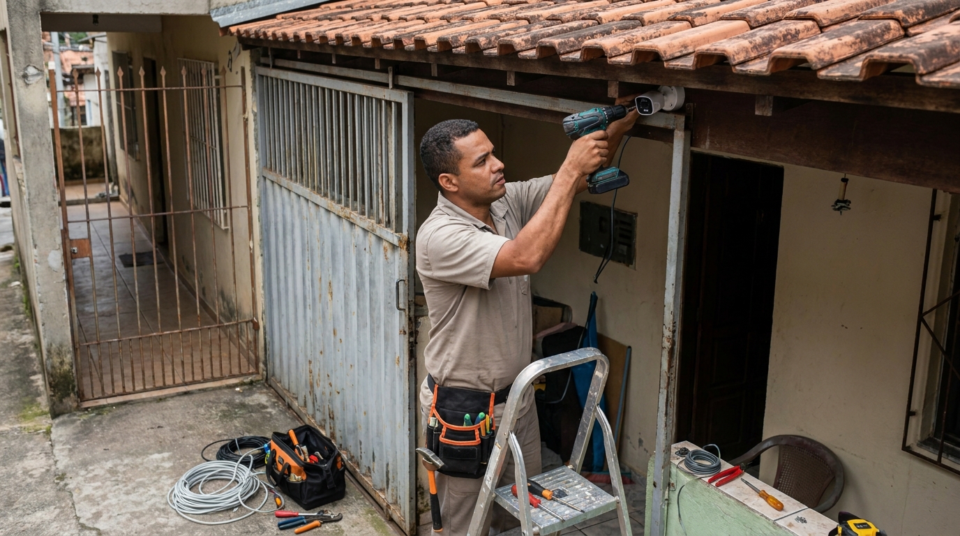Instalação de Câmera Residencial em Serra‑ES