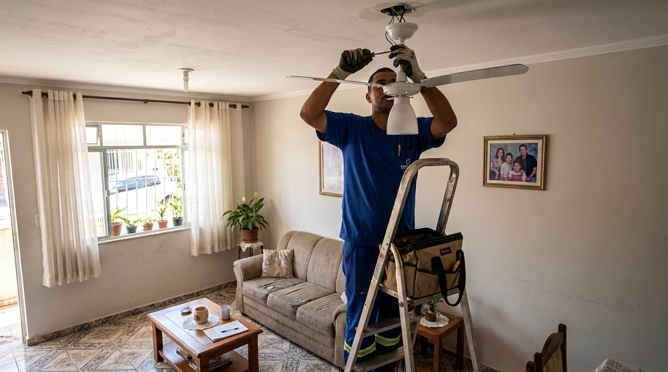 Instalação de Controle em Serra‑ES